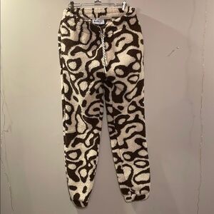 Parks Project Black and White Patterned Joggers
